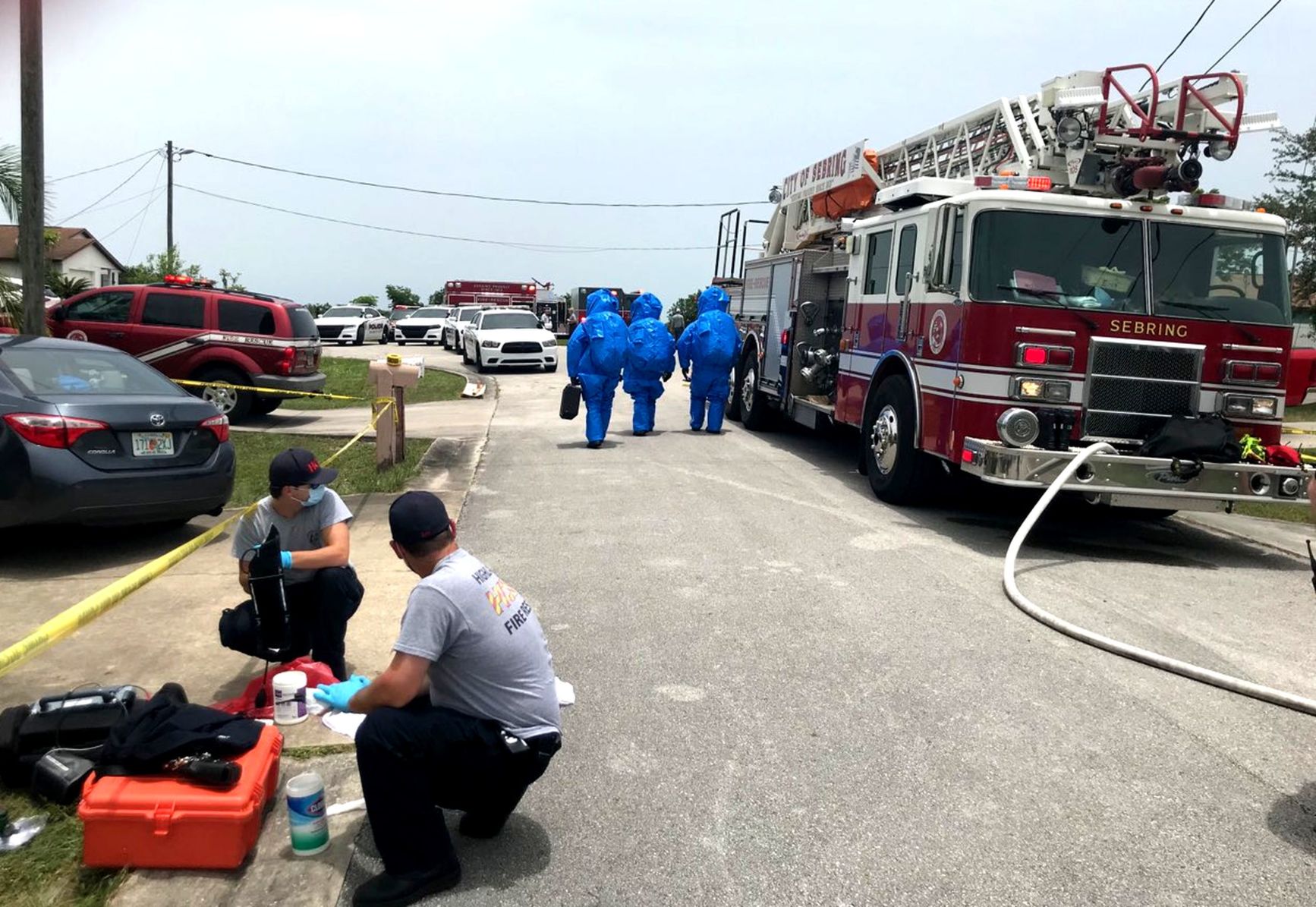 Haz-mat suits